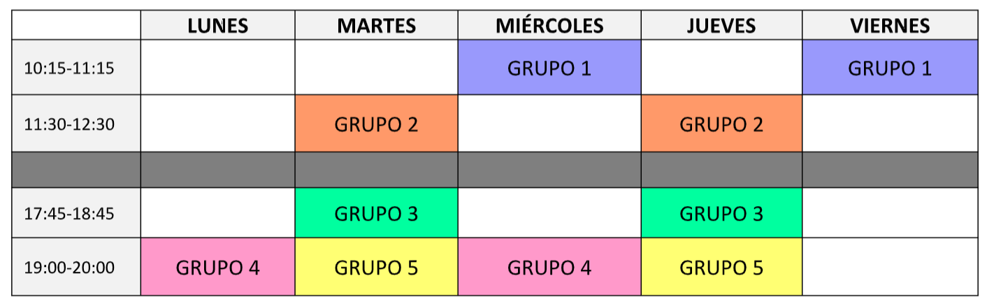 horario clases de pilates torrevieja